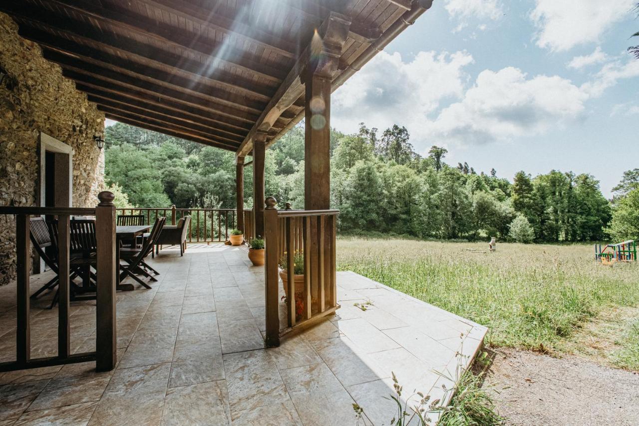 Casa Berbesa - Caserio En Asturias 3, Jardin, Bbq, Fam Castropol Exterior foto