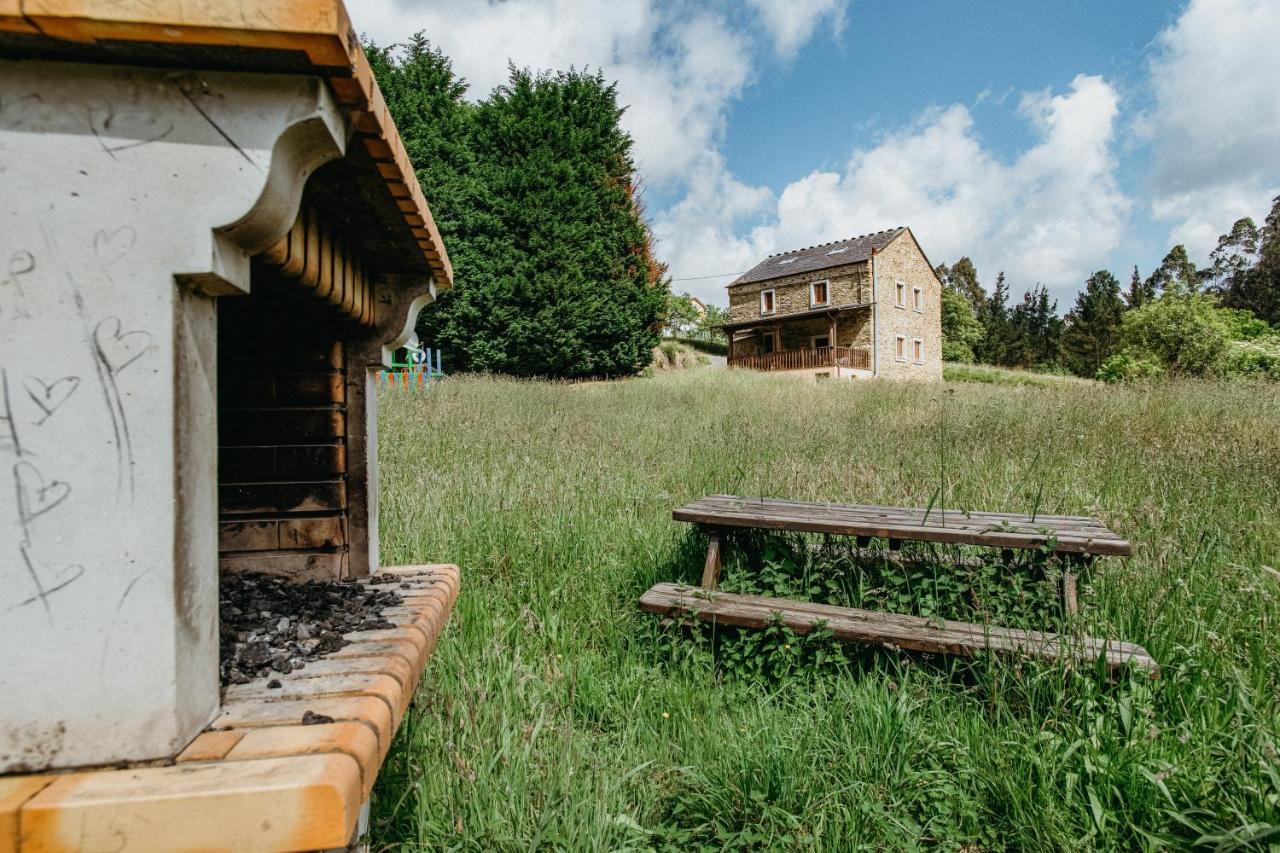 Casa Berbesa - Caserio En Asturias 3, Jardin, Bbq, Fam Castropol Exterior foto